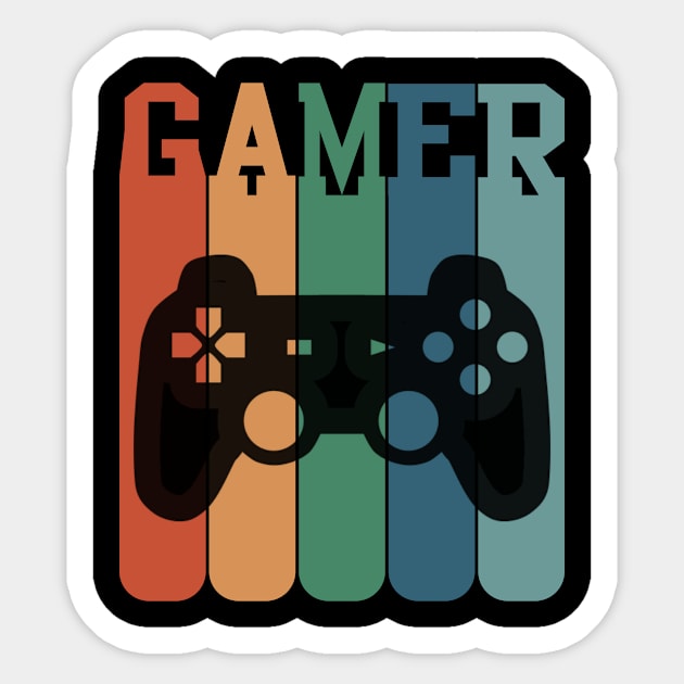 Video Gamer Funny Video Game Controller Gaming Sticker by ChrifBouglas